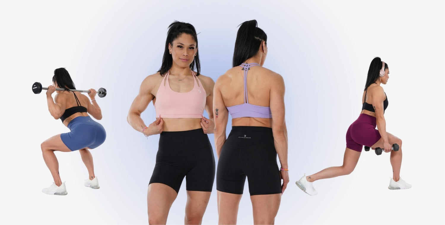 Confidence Bike Short & Lavish Sports Bra - Devoteewear