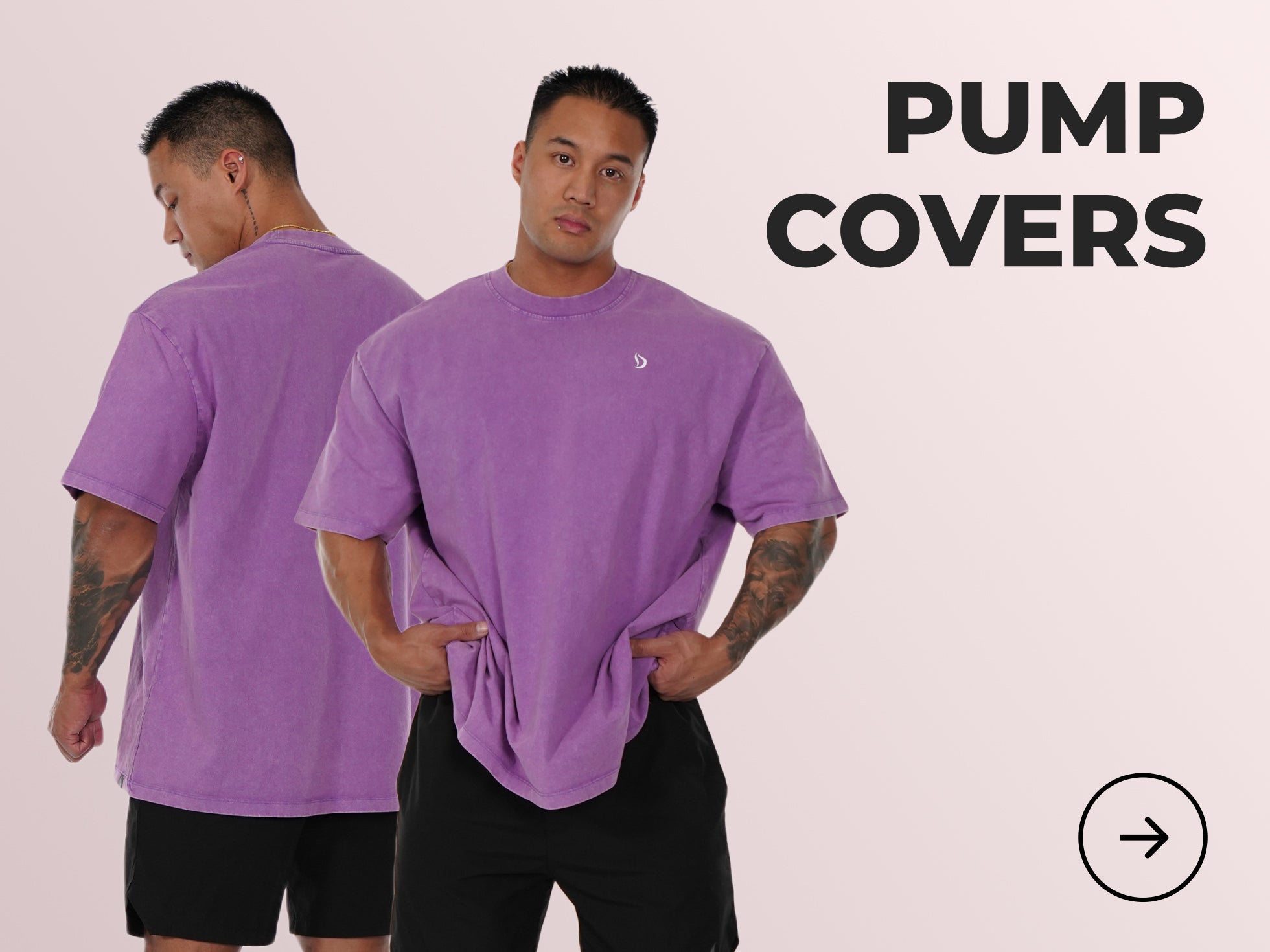 Devoteewear's best oversized T-shirts and pump covers for the gym. Shop comfortable and stylish T-shirts for gym. Best activewear Canada.