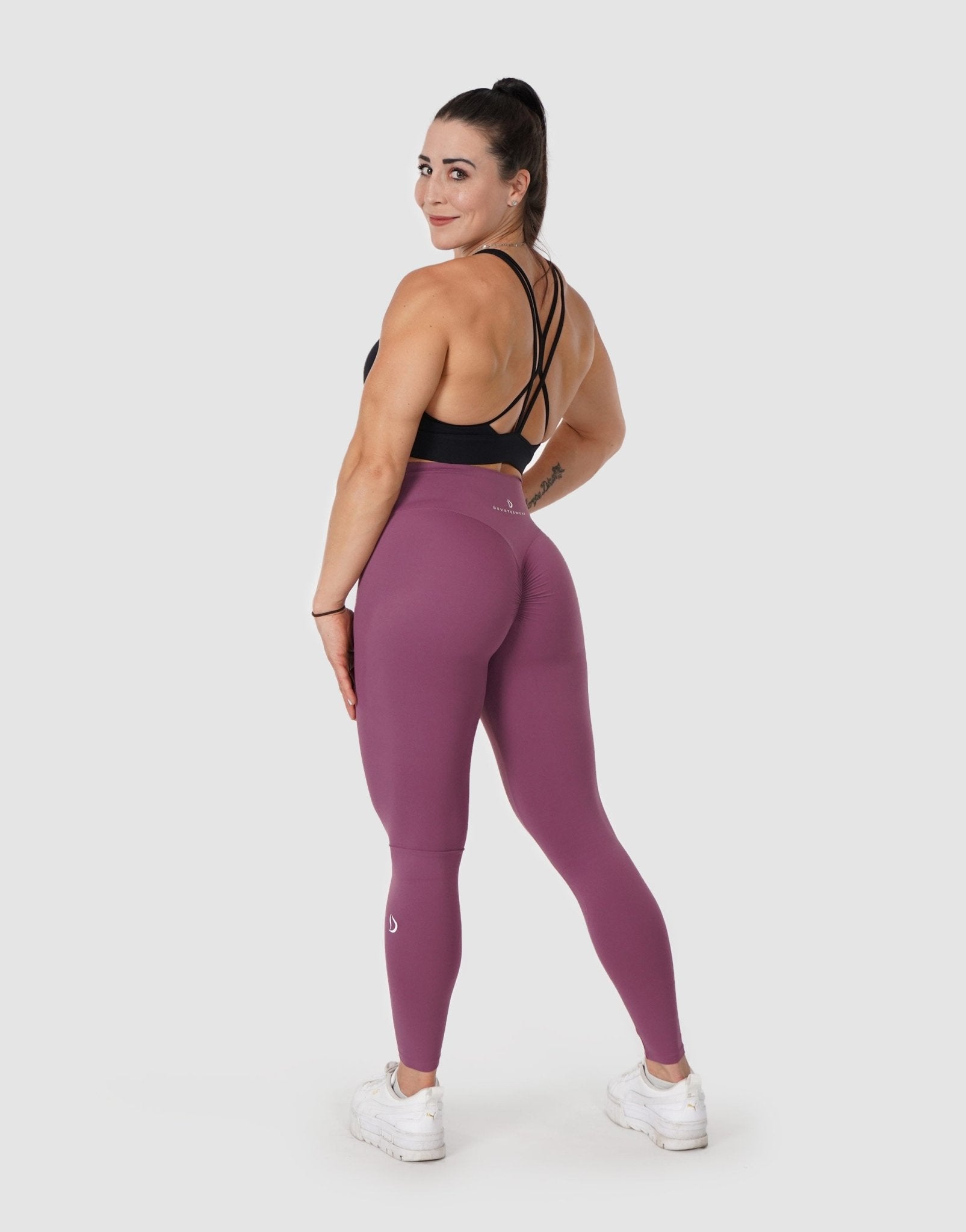 Buttercream Scrunch Bum Legging Devoteewear Flame S