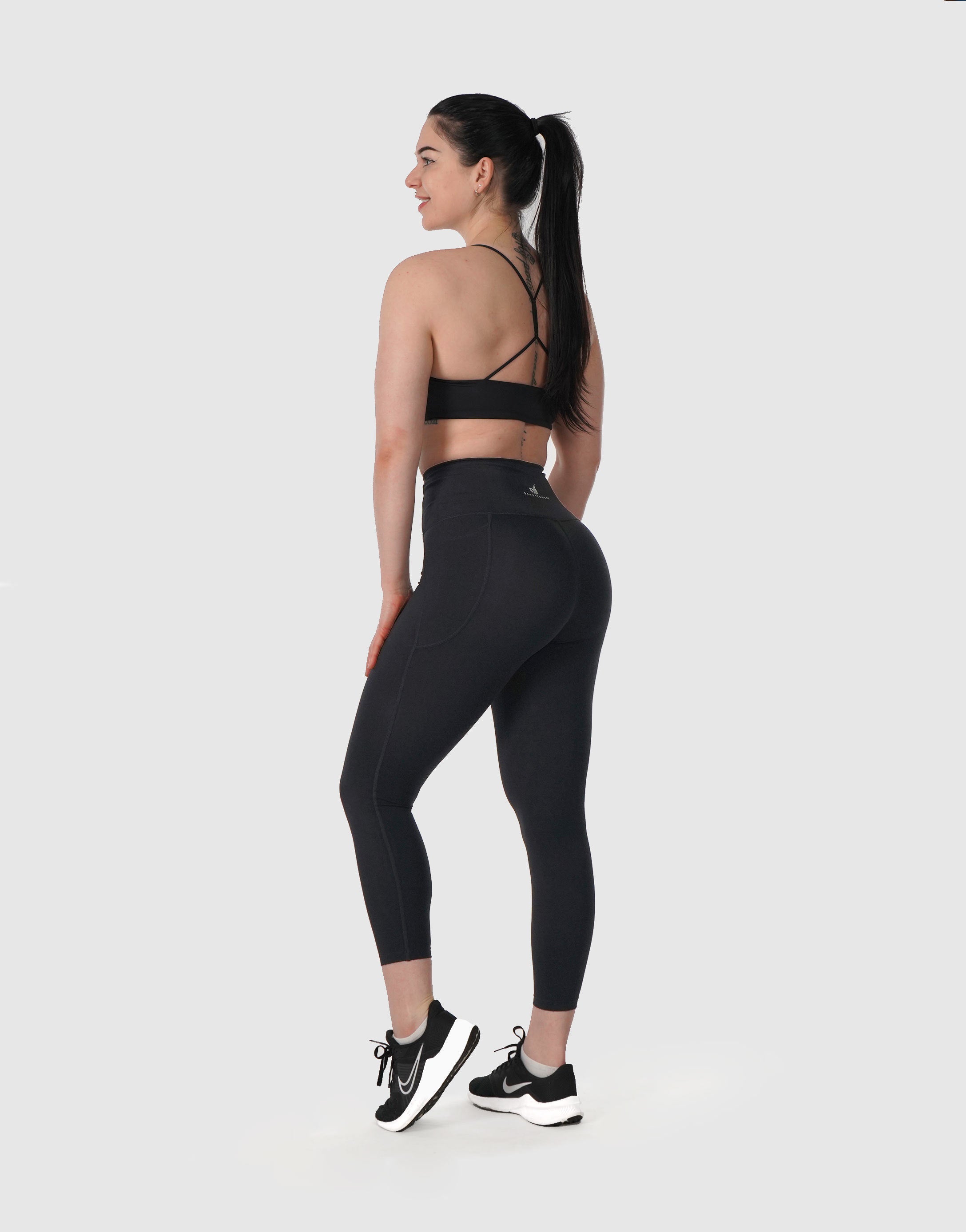 V back waist pocket leggings – CCFit Sportswear