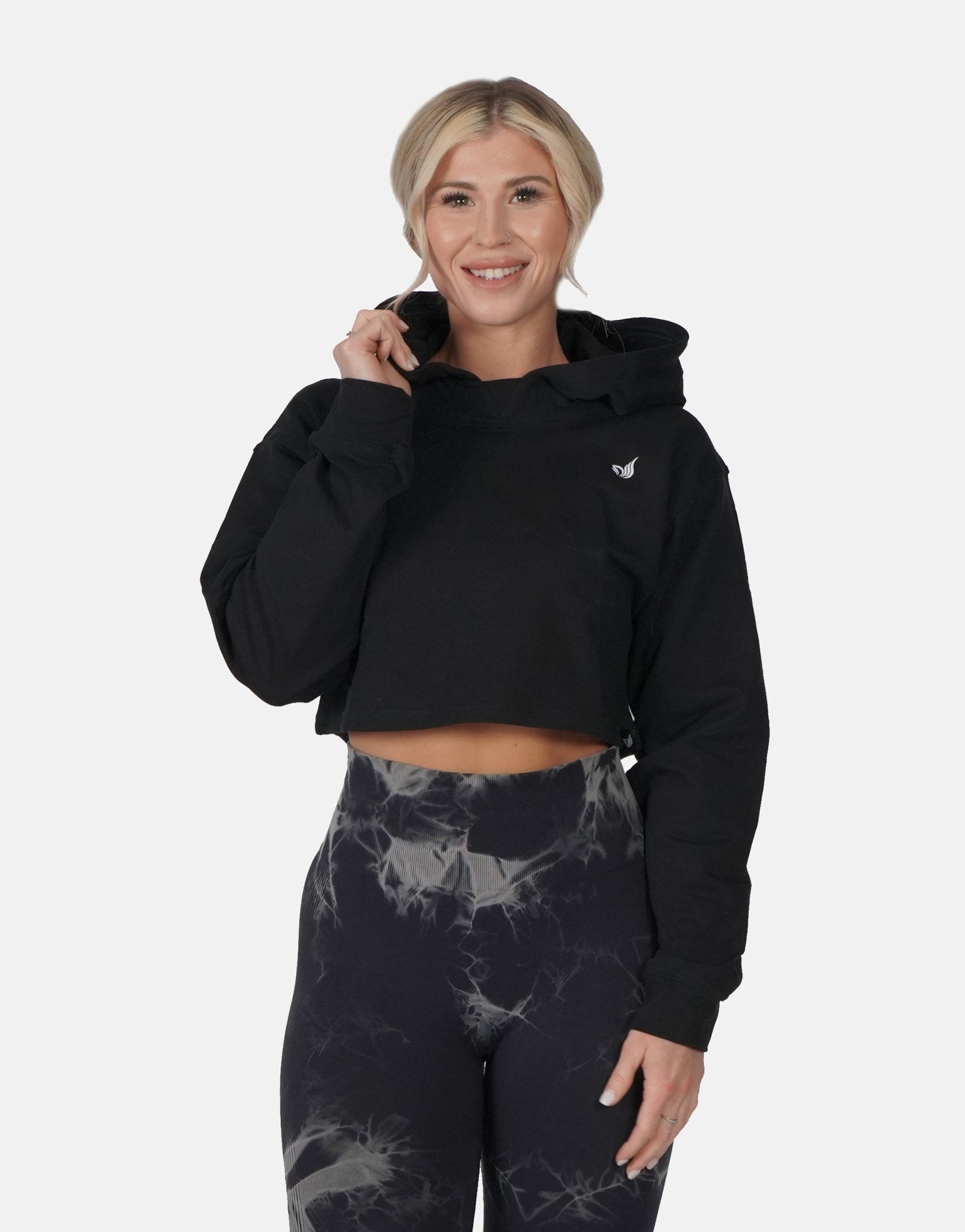 Cropped hoodie online dames